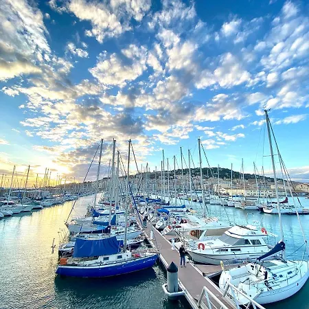 公寓 Escale Paisible A Sete, Belle Terrasse Vue Sur *