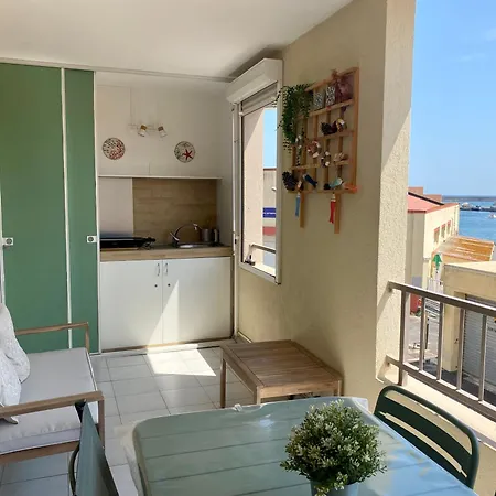 公寓 Escale Paisible A Sete, Belle Terrasse Vue Sur *