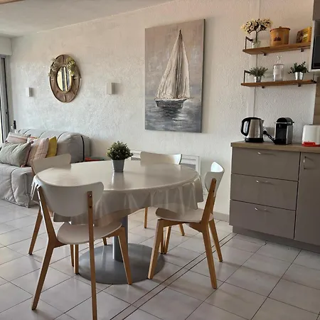 公寓 Escale Paisible A Sete, Belle Terrasse Vue Sur