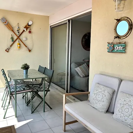 Escale Paisible A Sete, Belle Terrasse Vue Sur Apartment Sète